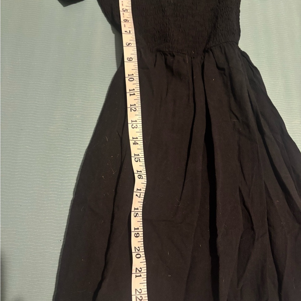Princess Polly Black Ruffled Dress size 4 - Picture 6 of 7